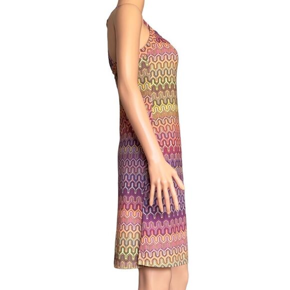 Prana Quinn Ibiza Raspberry Rainbow Halter Strap Athleisure Dress SMALL - Picture 8 of 15